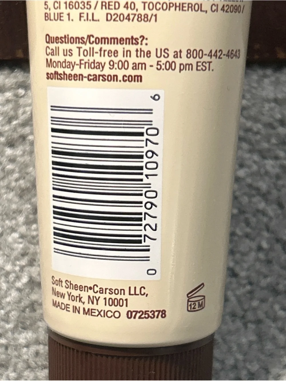 SoftSheen Carson Sta-Sof-Fro Rub On Hair & Scalp Conditioner Extra Dry 5oz